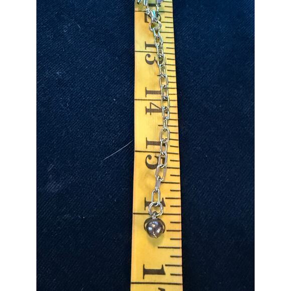 Vintage MCM Adjustable Statement Choker Necklace Aurora Borealis Crystal Silver - Picture 16 of 16